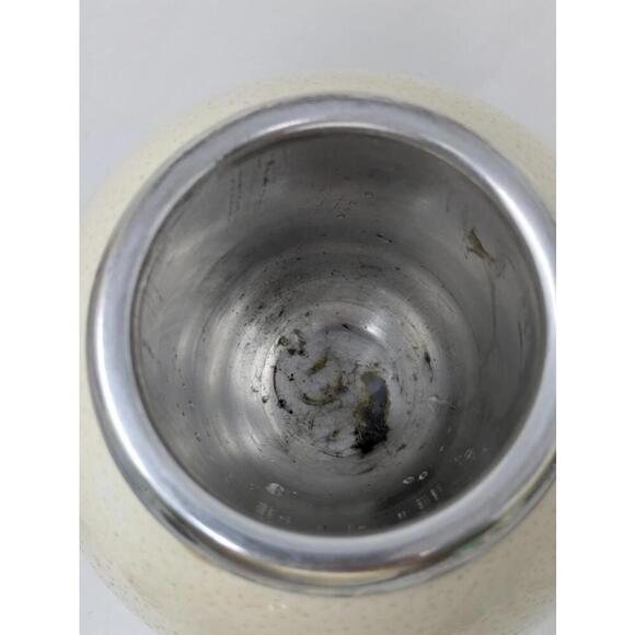 Anthony Redmile -Ostrich Egg Tobacco Sealer-Silver Base/Top Crystal Egg Top 1970 - Picture 5 of 9